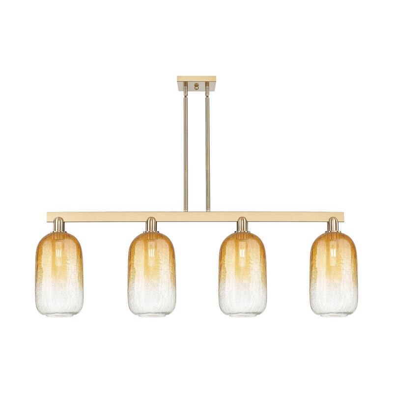 Innovations Lighting Urban Downtown - Brookhaven Cloche - 4 Light 48" Stem Hung Island Light