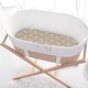 preview thumbnail 2 of 4, The Peanutshell Safari Neutral Bassinet Sheets for Newborn Baby Boy and Baby Girl, 4 Pack Set