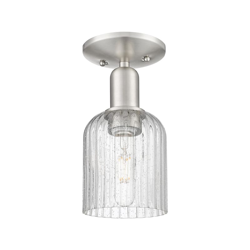 Innovations Lighting Downtown Urban - Bridal Veil - 1 Light 5" Semi-Flush Mount Light