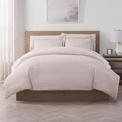 Serta Supersoft Cooling Bed Set, Reversible Duvet Set