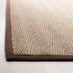 SAFAVIEH Natural Fiber Oceana Herringbone Seagrass Rug