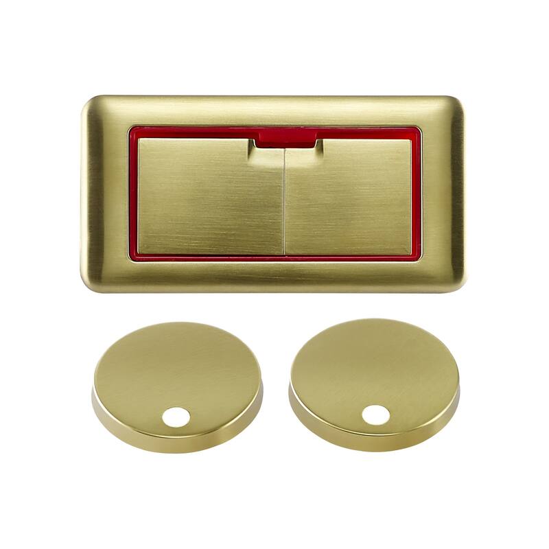 Toilet Hardware Brushed Gold