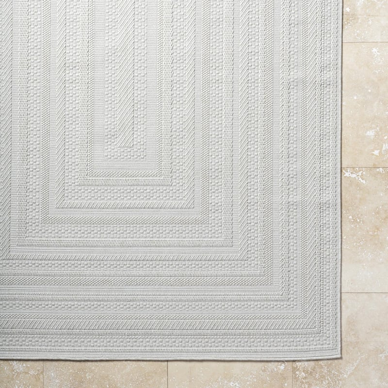 Livabliss Sandra Farmhouse Outdoor Area Rug