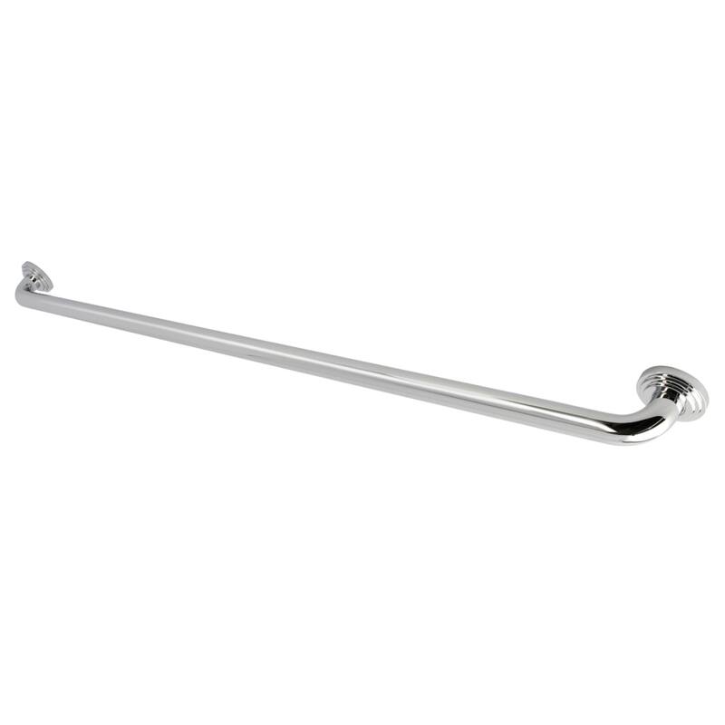 Kingston Brass Milano 48-Inch x 1-1/4 Inch O.D Grab Bar - Polished Chrome