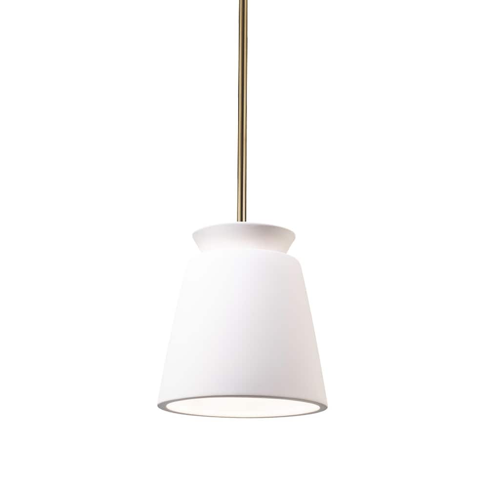 Justice Design Group Small Trapezoid Pendant - Rigid Stem