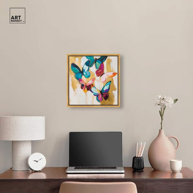 Wings in Waltz II Canvas by Art Remedy