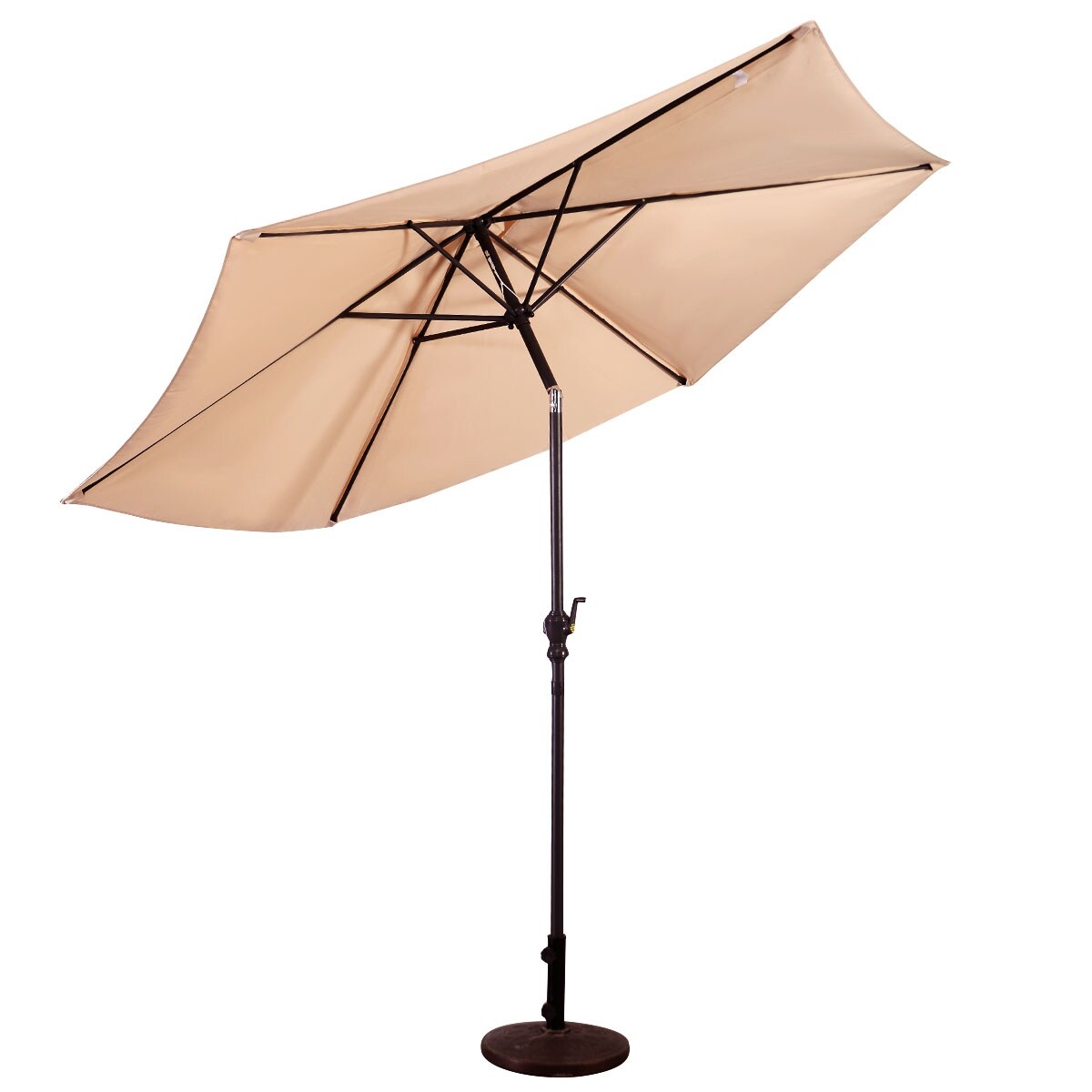Jordan Manufacturing 9 Foot Steel Market Umbrella Free Shipping Costway 9ft Patio Umbrella Market Steel Tilt W Crank Outdoor Yard Garden