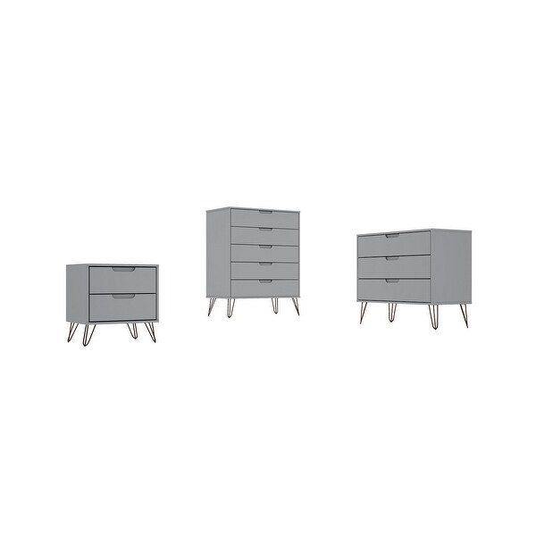 Manhattan comfort rockefeller 3 drawer sale dresser