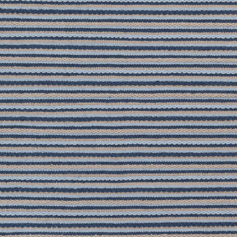 Hand-Woven Lothian Stripe Reversible Wool Area Rug