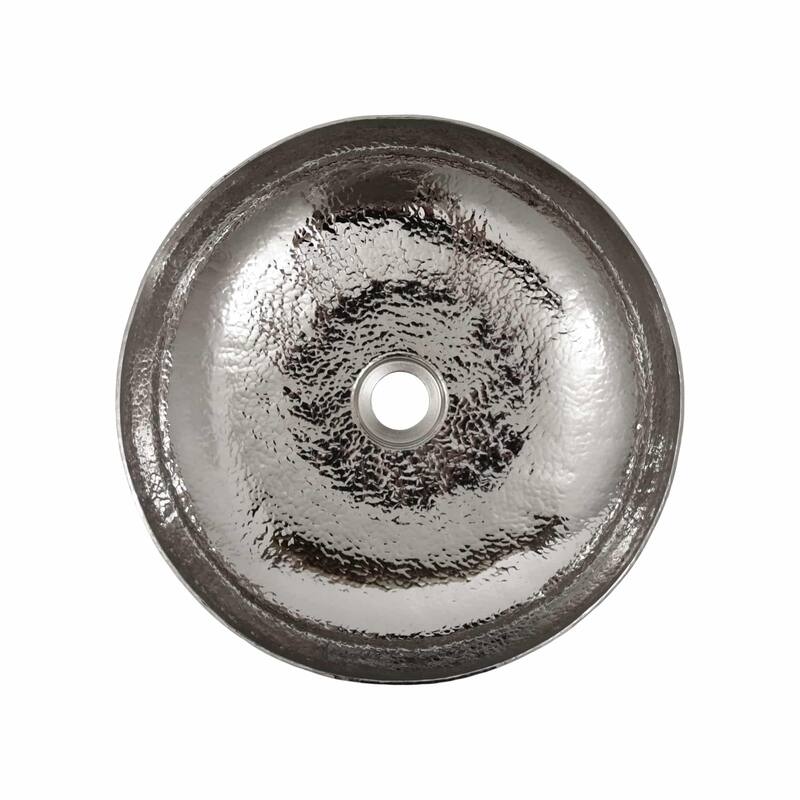 Maestro Sonata Petit Hand Hammered Copper Vessel Bathroom Sink