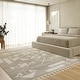 preview thumbnail 1 of 6, Eden Southwestern Tasseled Area Rug 10' x 13' - Light Beige