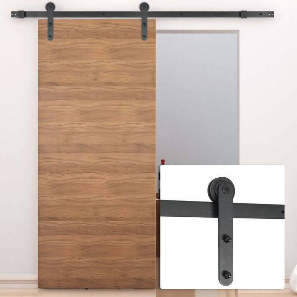 Shop Belleze 6ft Antique Sliding Door Hardware Only Barn