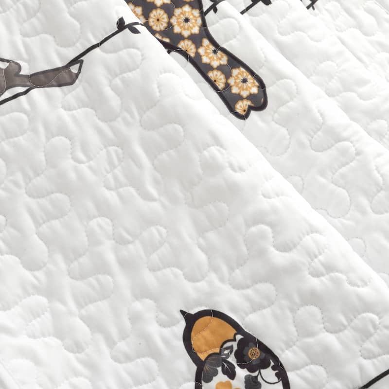 Lush Decor Rowley Birds Throw Blanket