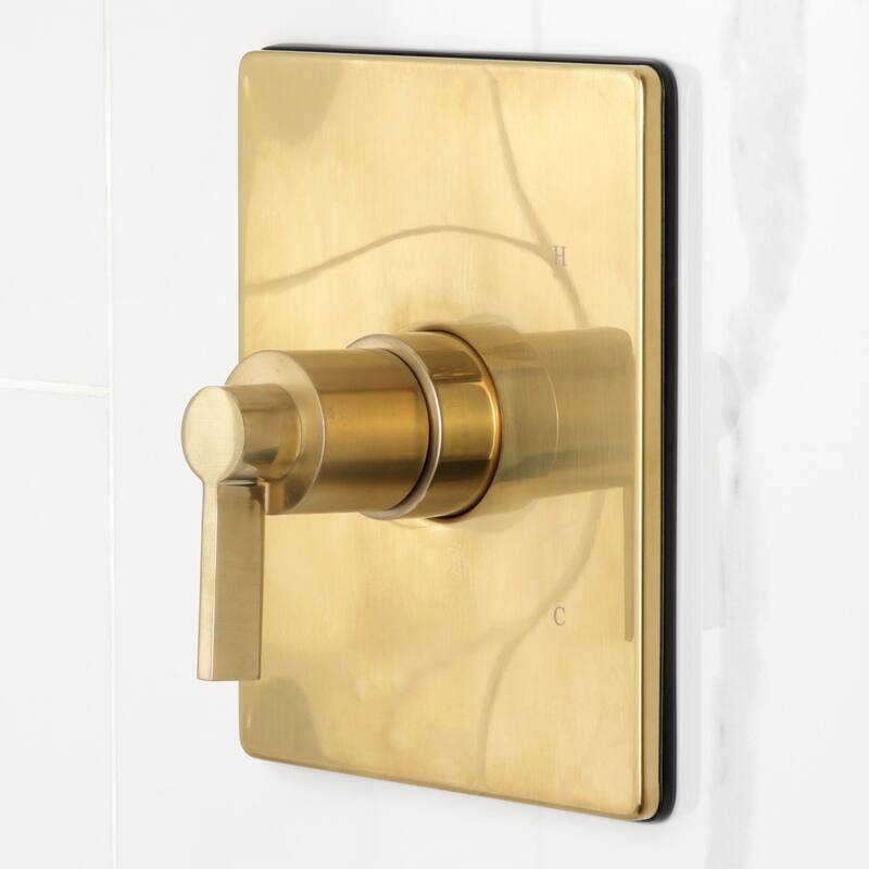 Kingston Brass NuvoFusion Single-Handle Pressure Balanced Tub and Shower Faucet