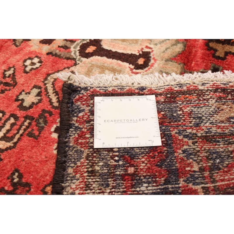 ECARPETGALLERY Hand-knotted Andelz Copper Wool Rug - 3'4 x 9'8