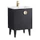 Option Black - Satin Brass