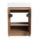 preview thumbnail 49 of 74, Beingnext 24"/30"/48"/60" Bathroom Vanity with Sink, Freestanding Bathroom Vanity with Soft Close Door and Shelf