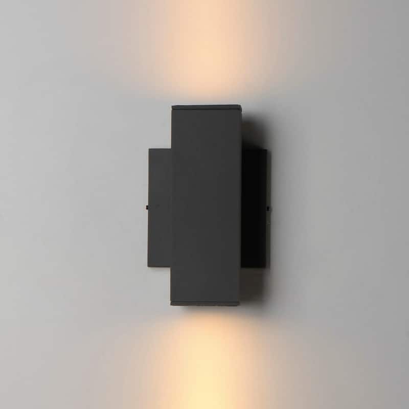 Maxim 86421 Culvert 2 Light 8" Tall LED Outdoor Wall Sconce