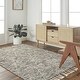preview thumbnail 4 of 18, Ohad Handmade Boho Diamond Wool Area Rug Taupe/Sage - 10' x 14'