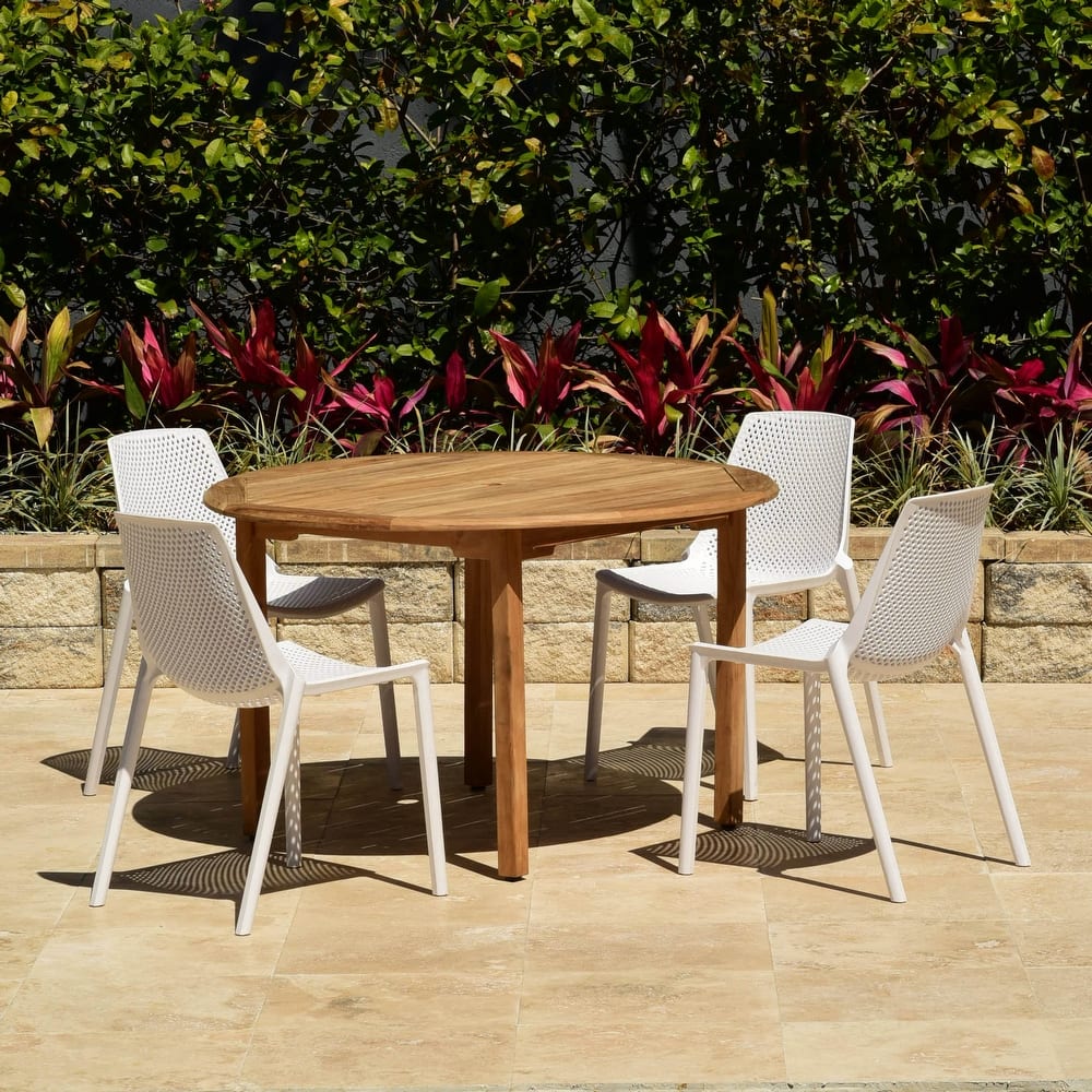 Amazonia Teak Kate 5pc Outdoor Patio Dining Set