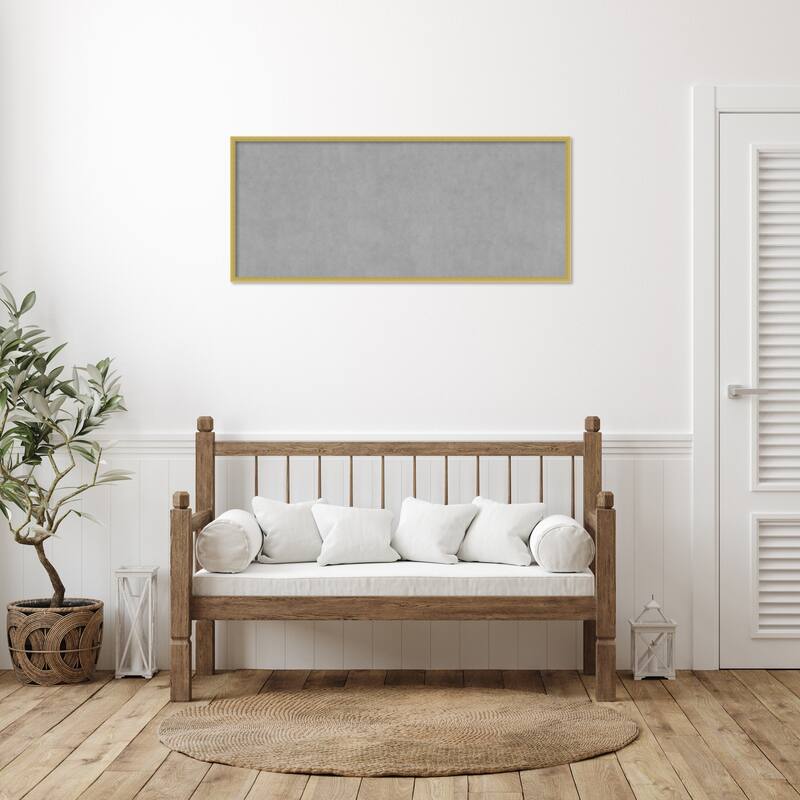 Amanti Art Svelte Polished Gold Framed Magnetic Board