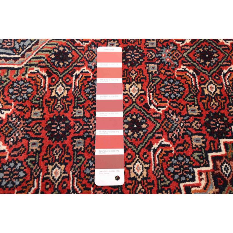 ECARPETGALLERY Hand-knotted Royal Mahal Red Wool Rug - 5'7 x 8'2