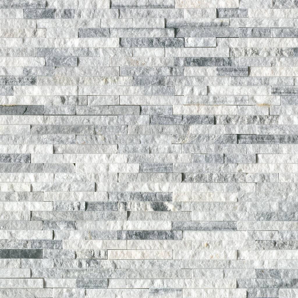 Ackland AKM-S-12X12ILF-CA 12" x 12" Marble Rectangle Mosaic Tile - - Hana Alloy
