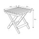 preview thumbnail 5 of 7, 19 Inch Square Adirondack Folding Table
