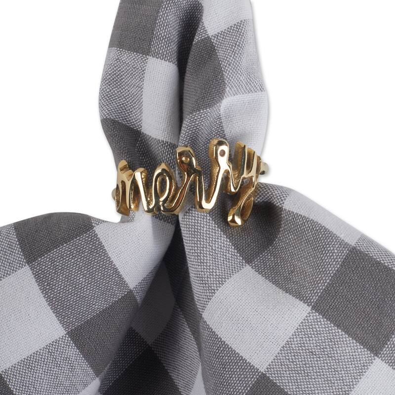 DII Fun Decorative Party Napkin Rings, 1.5" Diameter (inside)