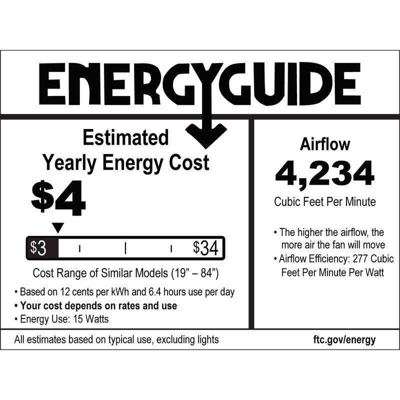 Bellevue 68" 8 Blade Indoor / Outdoor LED Ceiling Fan with Frosted