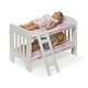 preview thumbnail 12 of 13, Badger Basket Doll Bunk Bed with Bedding and Ladder