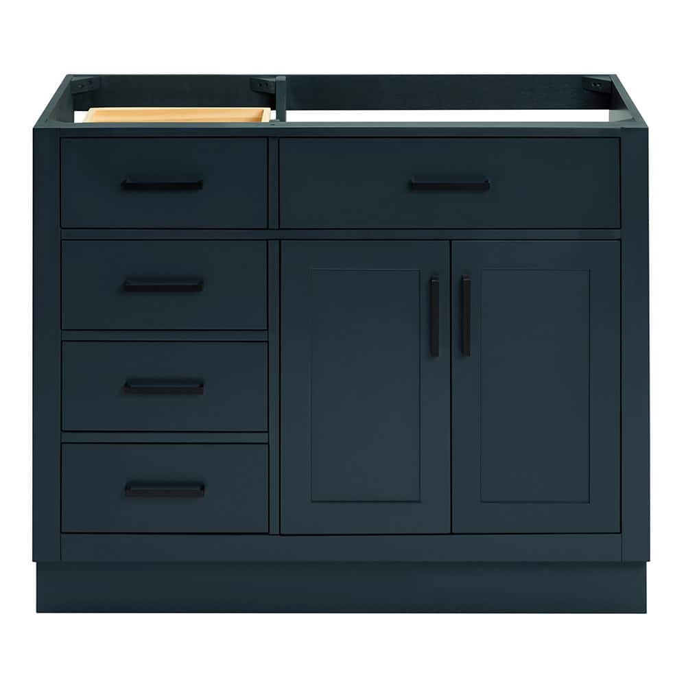 Ariel T042S-R-BC Hepburn 42" Single Free Standing Vanity Cabinet Only