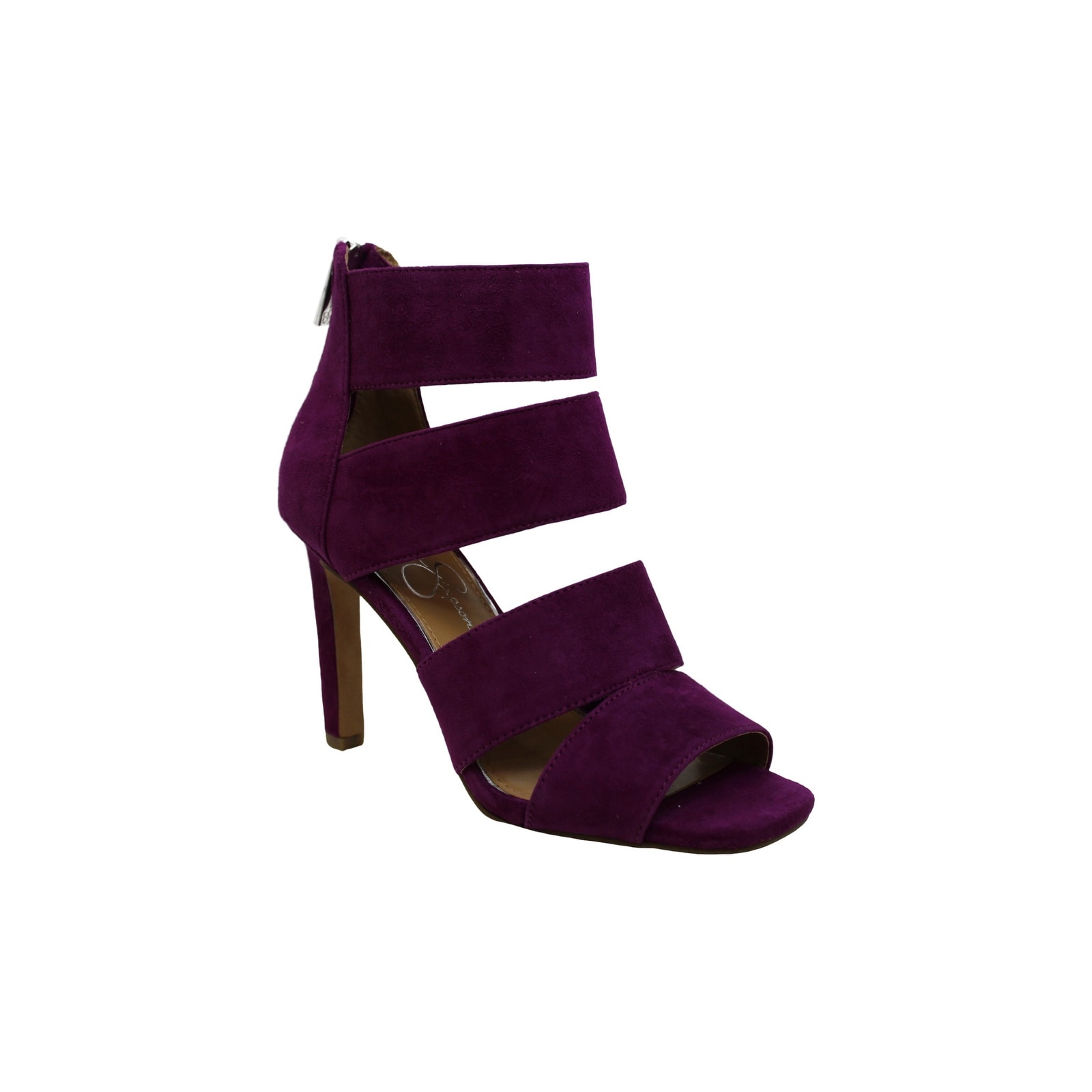 Jessica Simpson Cerina Anchors Down Blue Open Toe High Heel Dress Sandals Overstock Purple 5 5