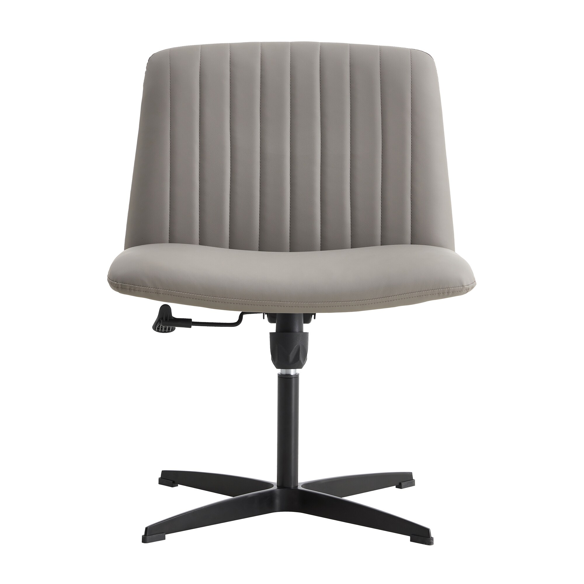 Adjustable Swivel Office Chair With Black Foot