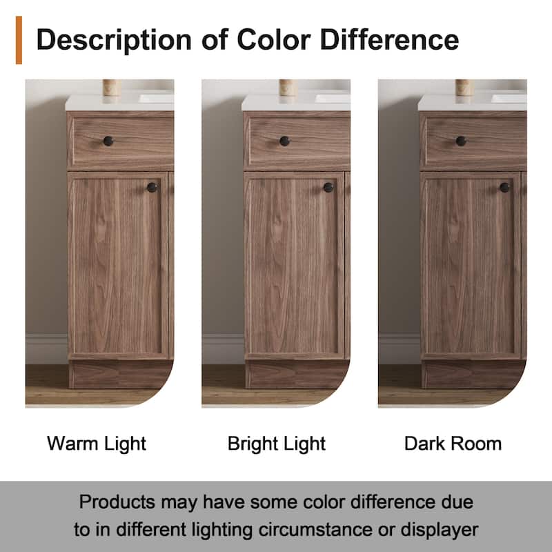 36"/48"/60"/72" Bathroom Vanity Set with Sink & Faucet