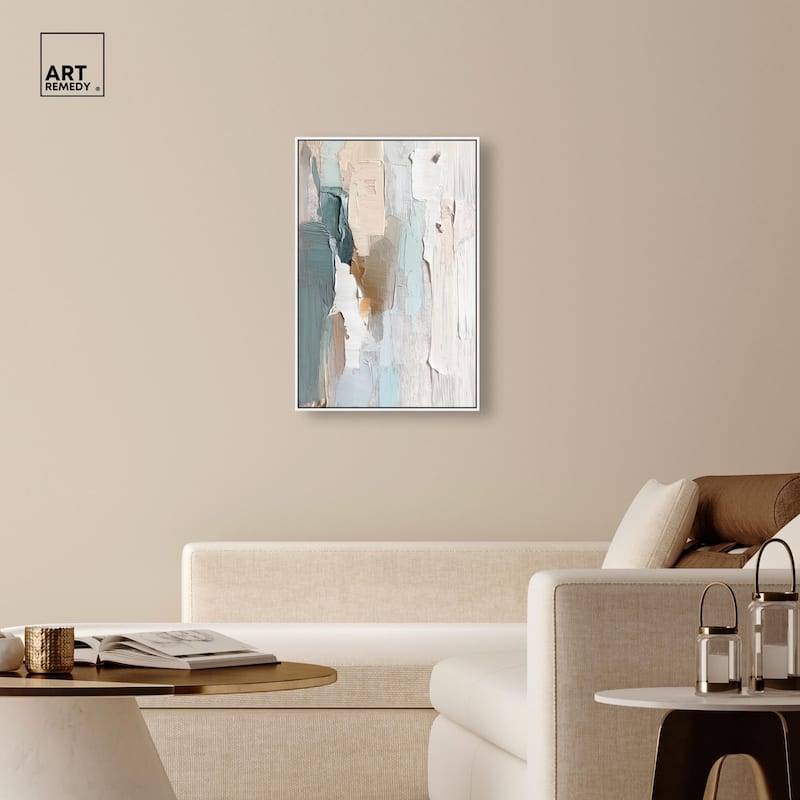 Impasto Intervals I Canvas by Art Remedy