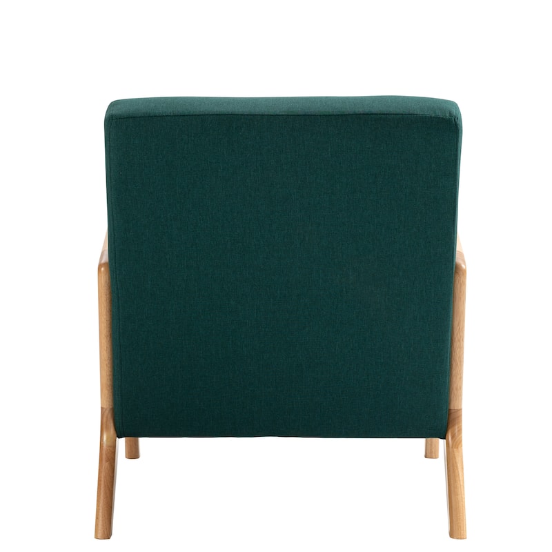 2 Set Upholstered Lounge Arm Chair with Pillow - Set of 2