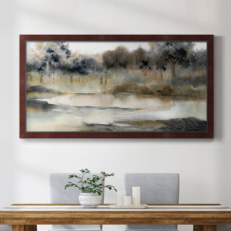 Serene River Premium Framed Canvas- Ready to Hang
