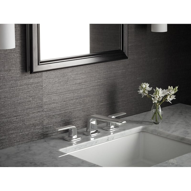 Kallista Per Se 1.2 GPM Widespread Double Lever Handle Bathroom Faucet
