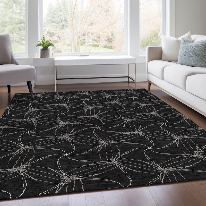 Premium Washable Super Soft Modern Symphony Mayfield Rug
