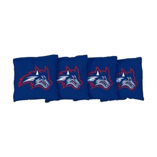 SUNY Stony Brook Seawolves Blue Cornhole Bags