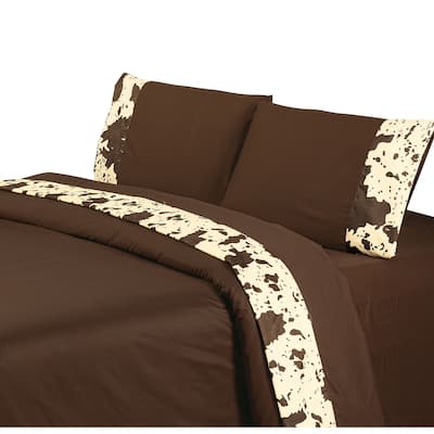 Paseo Road by Hiend Accents 350TC Cowhide Sheet Set, Cream, 4PC