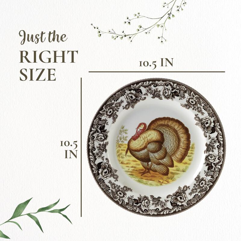 Spode Woodland Dinner Plate - Assorted Animals