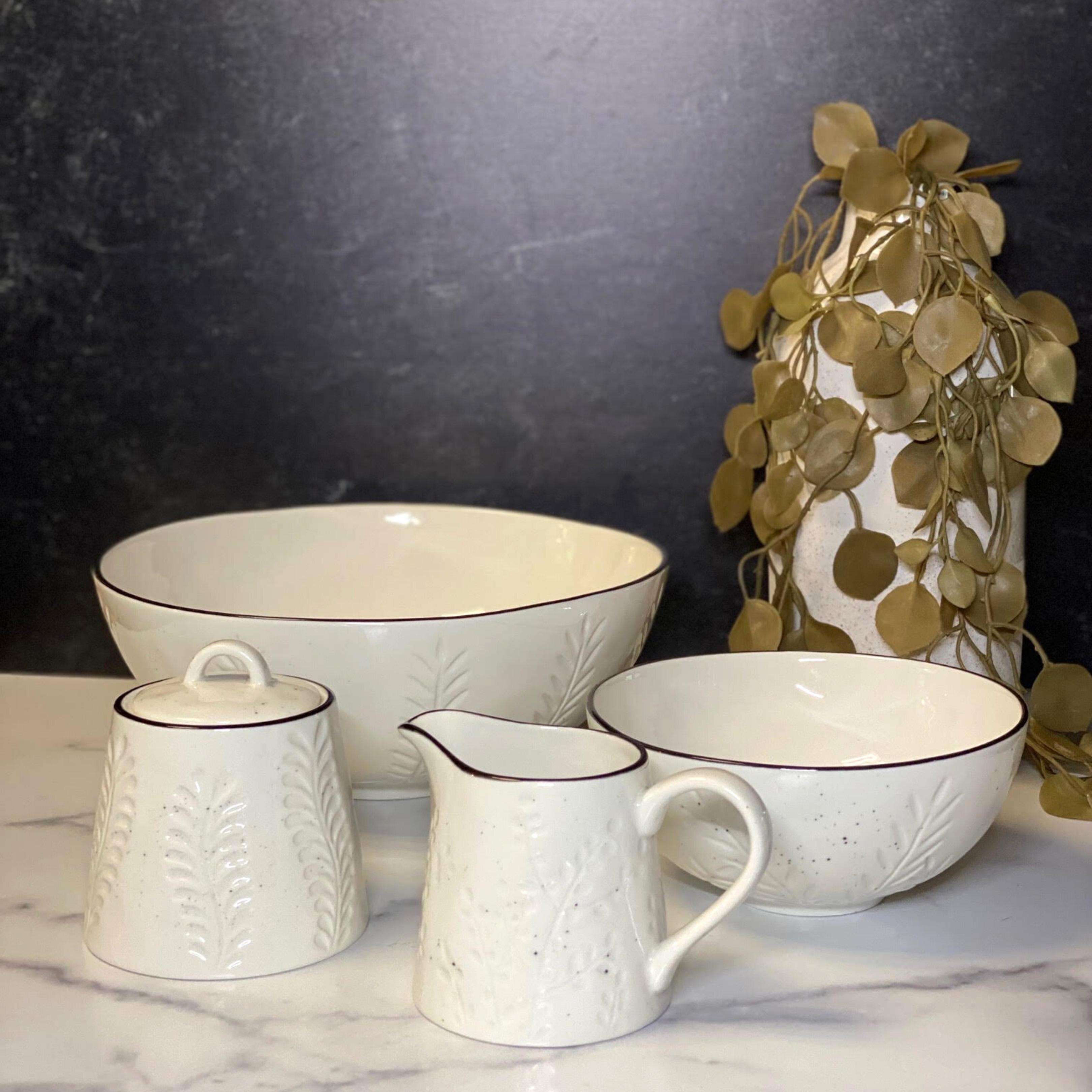Hudson Valley Sugar and Creamer Set