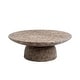 preview thumbnail 39 of 45, Studio London Maddox Single Round Coffee Table Stone Marble Effect