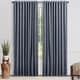 preview thumbnail 13 of 31, Chanasya Velvet Partial Blackout Room Darkening Window Curtain Panel Pair (Set of 2)