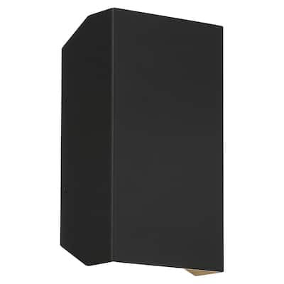 Amora Bi-Directional Tall Outdoor LED Wall Mount Light.