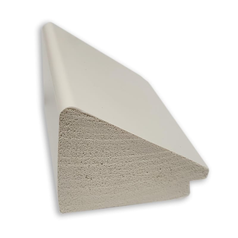 Wedge White Framed Black Corkboard Bulletin Board