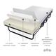 Milliard Diplomat Rollaway Folding Twin Guest Bed (Color may Vary)