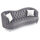 preview thumbnail 8 of 9, Jewel Velvet Sofa